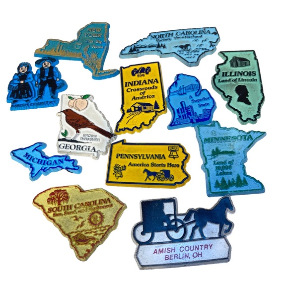 Collectible Magnets (12) - Picture 1 of 4